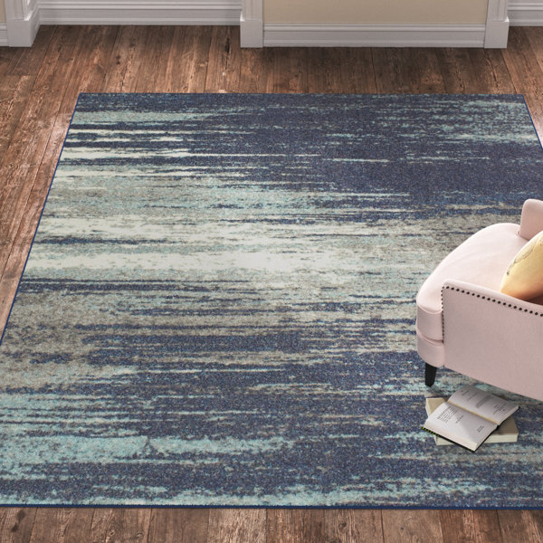 Trent Austin Design® Boyland Abstract Blue Area Rug & Reviews Wayfair